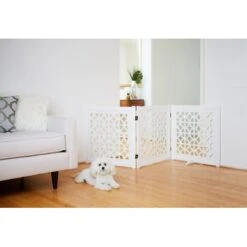 Primetime Petz Palm Springs Designer Pet Gate -Dog Supply Store 184873 PT4. AC SS1800 V1564771450