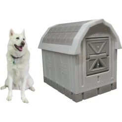 Dog Palace Dog House & Fleece Bed -Dog Supply Store 186737 PT2. AC SS1800 V1595088677