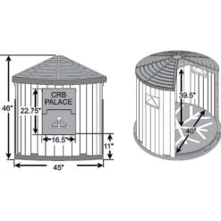 CRB Palace Dog House 15 CRB Palace Dog House -Dog Supply Store 186749 PT8. AC SS1800 V1590671513