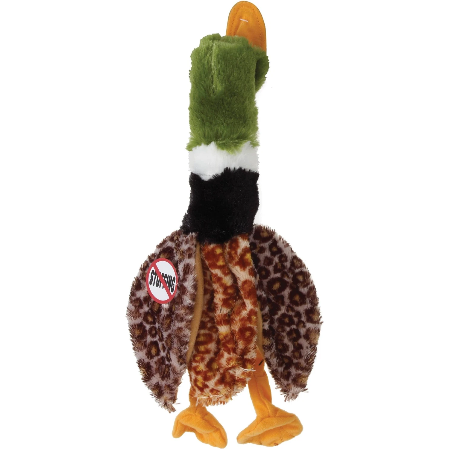 Ethical Pet Skinneeez Mallard Duck Stuffing-Free Squeaky Plush Dog Toy, Color Varies 1 Ethical Pet Skinneeez Mallard Duck Stuffing-Free Squeaky Plush Dog Toy, Color Varies