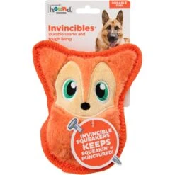 Outward Hound Invincibles Squeaky Stuffing-Free Plush Dog Toy -Dog Supply Store 190586 PT5. AC SS1800 V1631687834