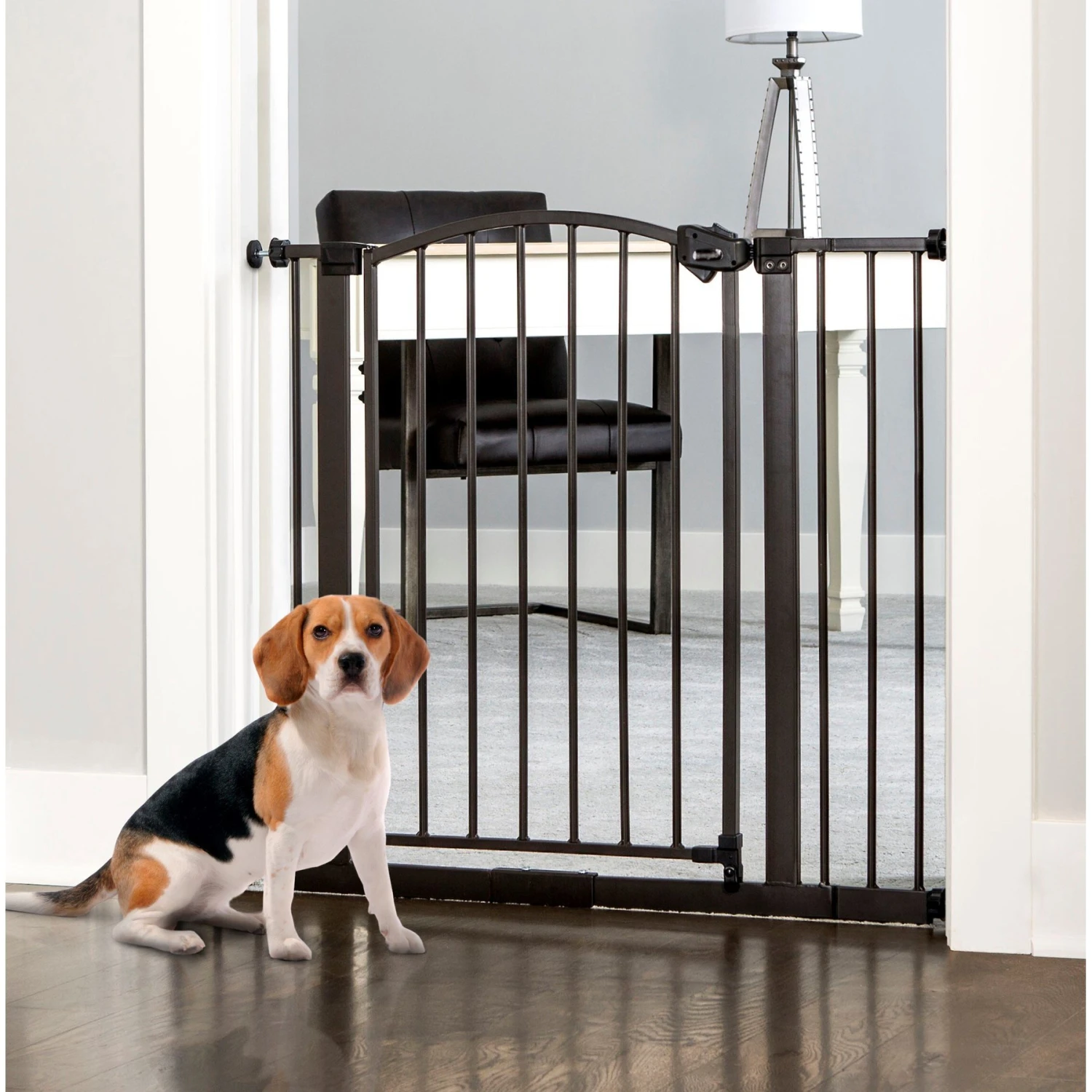 Regalo Pet Products Wide Arched Decor Dog Gate 1 Regalo Pet Products Wide Arched Decor Dog Gate