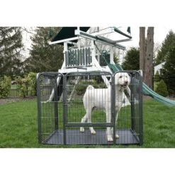 Iconic Pet Heavy Duty Rectangular Wire Dog Playpen -Dog Supply Store 192455 PT2. AC SS1800 V1566485876