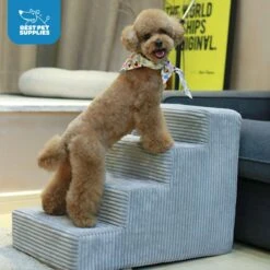 Best Pet Supplies Corduroy & Foam Cat & Dog Stairs 9 Best Pet Supplies Corduroy & Foam Cat & Dog Stairs -Dog Supply Store 193045 PT4. AC SS1800 V1629240976