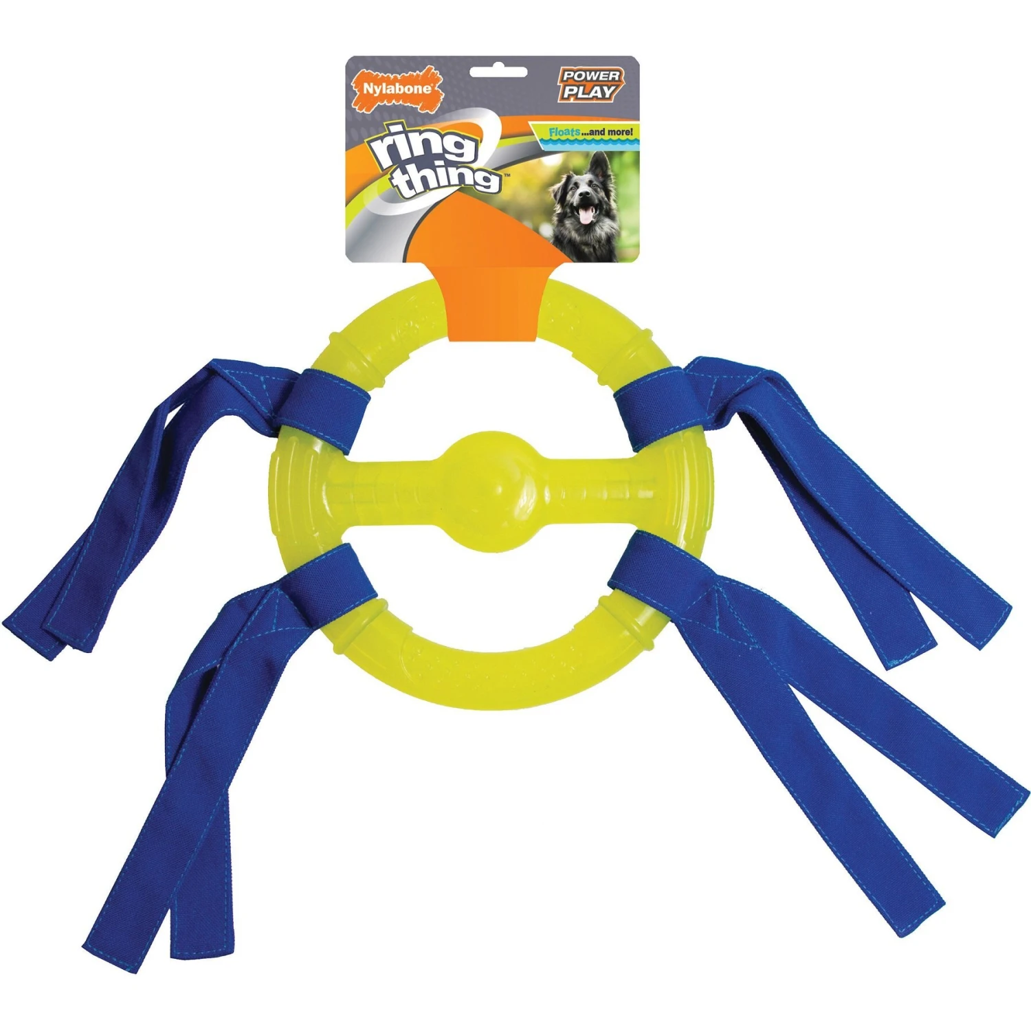 Nylabone Power Play Ring Thing Floatable Dog Toy 1 Nylabone Power Play Ring Thing Floatable Dog Toy