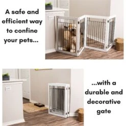 Internet's Best Traditional Wire Dog Gate, 30-in 10 Internet's Best Traditional Wire Dog Gate, 30-in -Dog Supply Store 200426 PT2. AC SS1800 V1568307884
