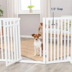 TRIXIE Wooden Dog Gate, 63-in -Dog Supply Store 207417 PT2. AC SS1800 V1618871209