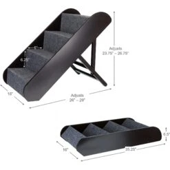 TRIXIE Adjustable Cat & Dog Stairs -Dog Supply Store 207445 PT5. AC SS1800 V1619460129