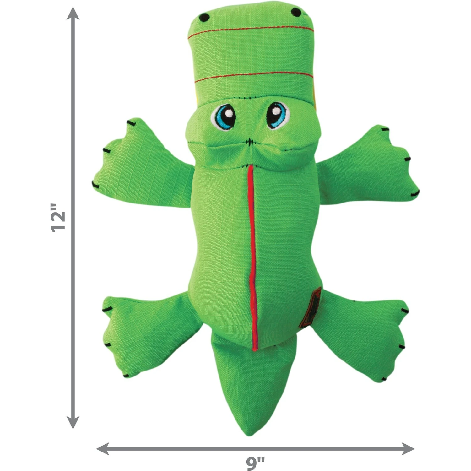 KONG Cozie Ultra Ana Alligator Dog Toy 2 KONG Cozie Ultra Ana Alligator Dog Toy - Image 2