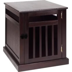 Casual Home Chappy Single Door Furniture Style Dog Crate & Wood Slats -Dog Supply Store 209967 PT4. AC SS1800 V1618346215