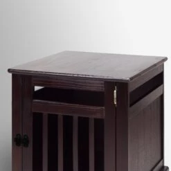 Casual Home Chappy Single Door Furniture Style Dog Crate & Wood Slats -Dog Supply Store 209967 PT5. AC SS1800 V1618346506