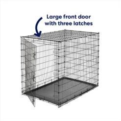 Frisco Heavy Duty Single Door Wire Dog Crate -Dog Supply Store 210677 PT3. AC SS1800 V1667229022