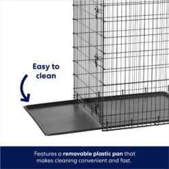 Frisco Heavy Duty Single Door Wire Dog Crate -Dog Supply Store 210677 PT5. AC SS1800 V1667228660