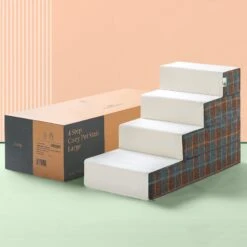 Zinus Cozy Cat & Dog Stairs -Dog Supply Store 214750 PT6. AC SS1800 V1576702678