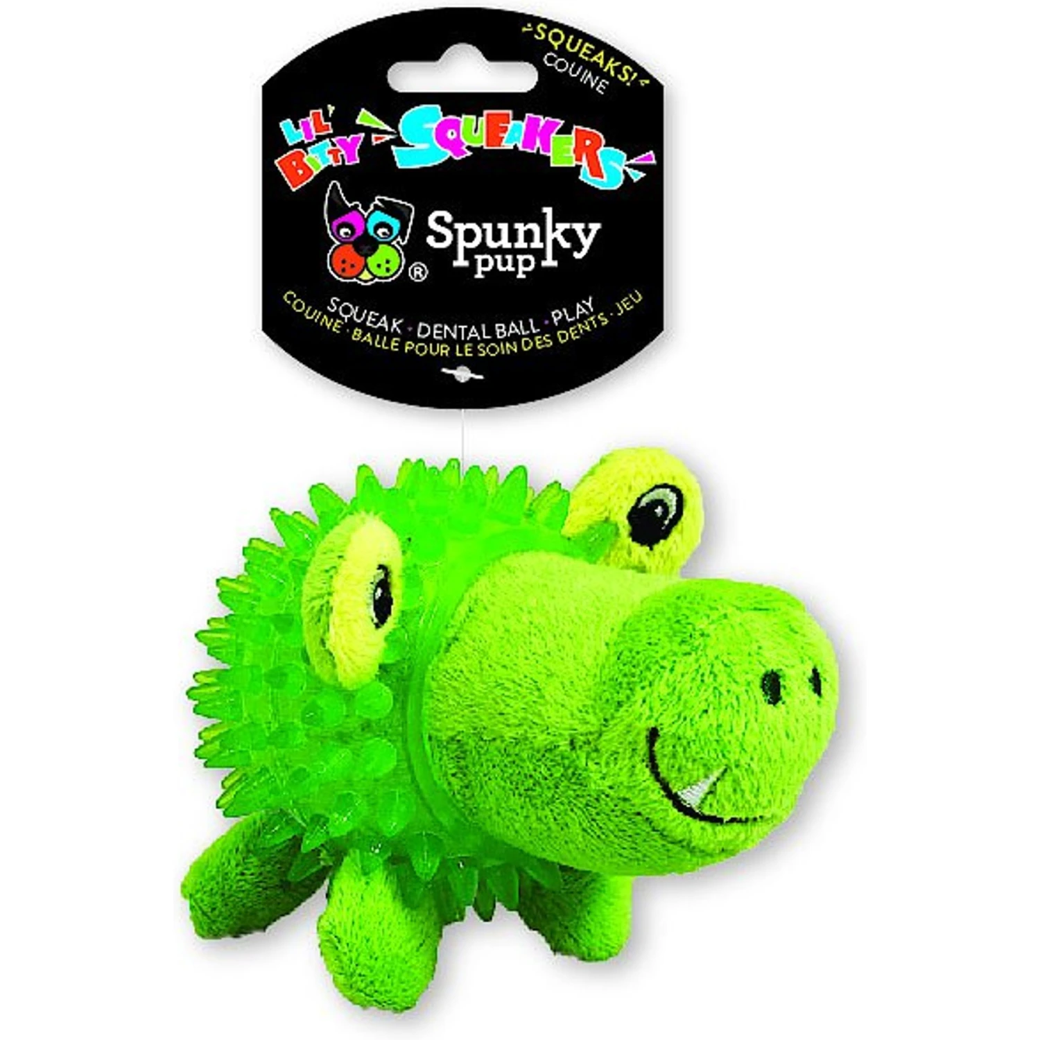 Spunky Pup Lil' Bitty Squeakers Gator Squeaky Plush Dog Toy 1 Spunky Pup Lil' Bitty Squeakers Gator Squeaky Plush Dog Toy