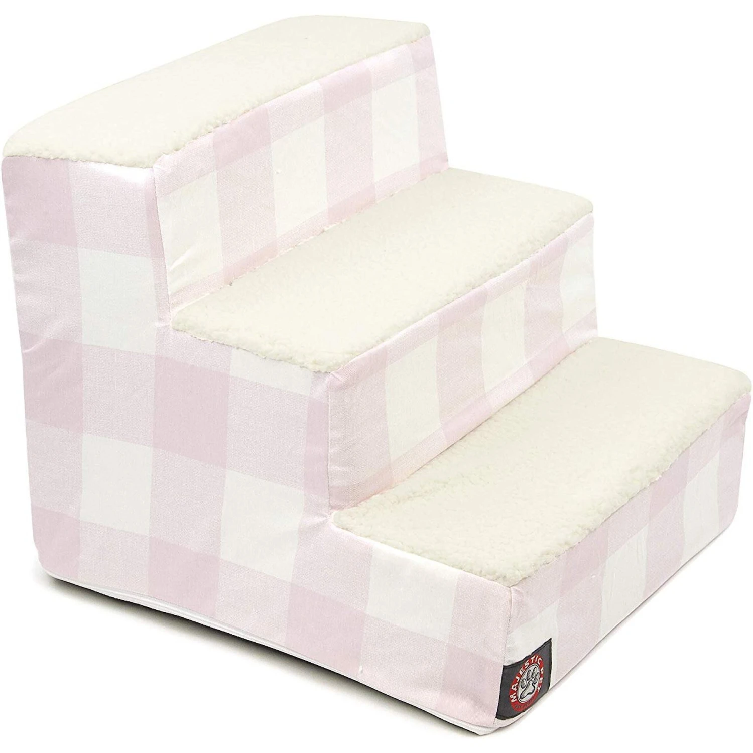 Majestic Pet Anderson Check Cat & Dog Stairs 1 Majestic Pet Anderson Check Cat & Dog Stairs