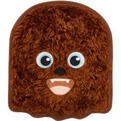 STAR WARS CHEWBACCA Flat Plush Squeaky Dog Toy