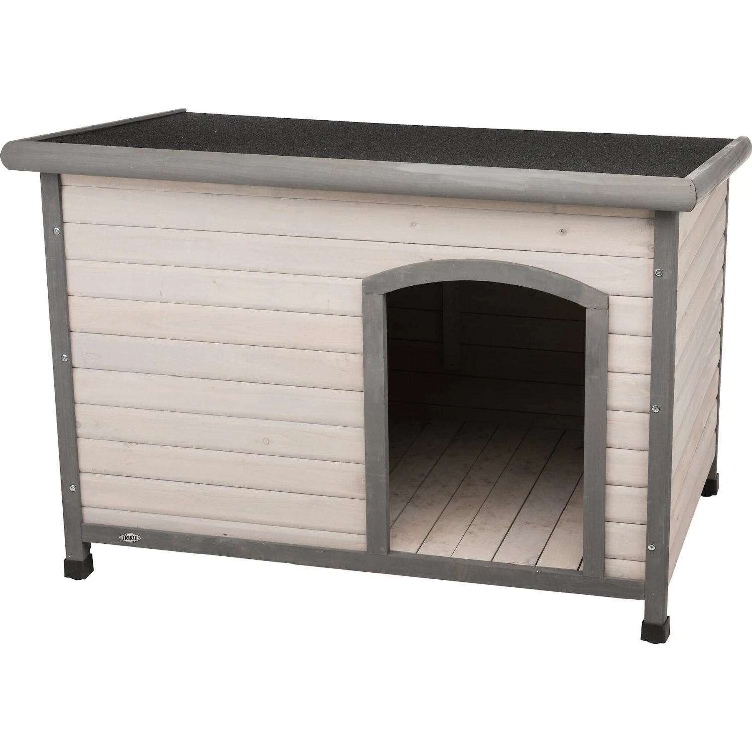 TRIXIE Natura Flat Roof Club Dog House 2 TRIXIE Natura Flat Roof Club Dog House - Image 2