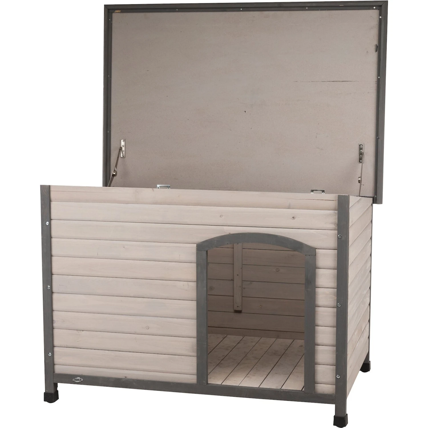 TRIXIE Natura Flat Roof Club Dog House 3 TRIXIE Natura Flat Roof Club Dog House - Image 3