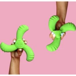 Hartz Dura Play Boomerang Bacon Scented Squeaky Latex Dog Toy, Color Varies -Dog Supply Store 222813 PT7. AC SS1800 V1661201760