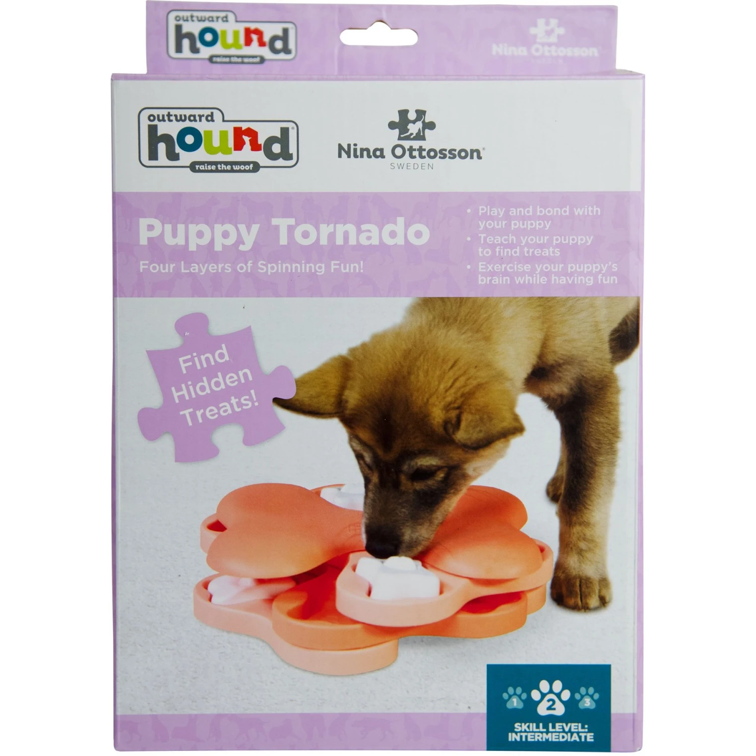Nina Ottosson By Outward Hound Puppy Tornado Dog Toy 8 Nina Ottosson By Outward Hound Puppy Tornado Dog Toy - Image 8