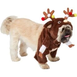 Frisco Front Walking Reindeer Dog & Cat Costume, 1 Count 12 Frisco Front Walking Reindeer Dog & Cat Costume, 1 Count -Dog Supply Store 228790 PT3. AC SS1800 V1631299657