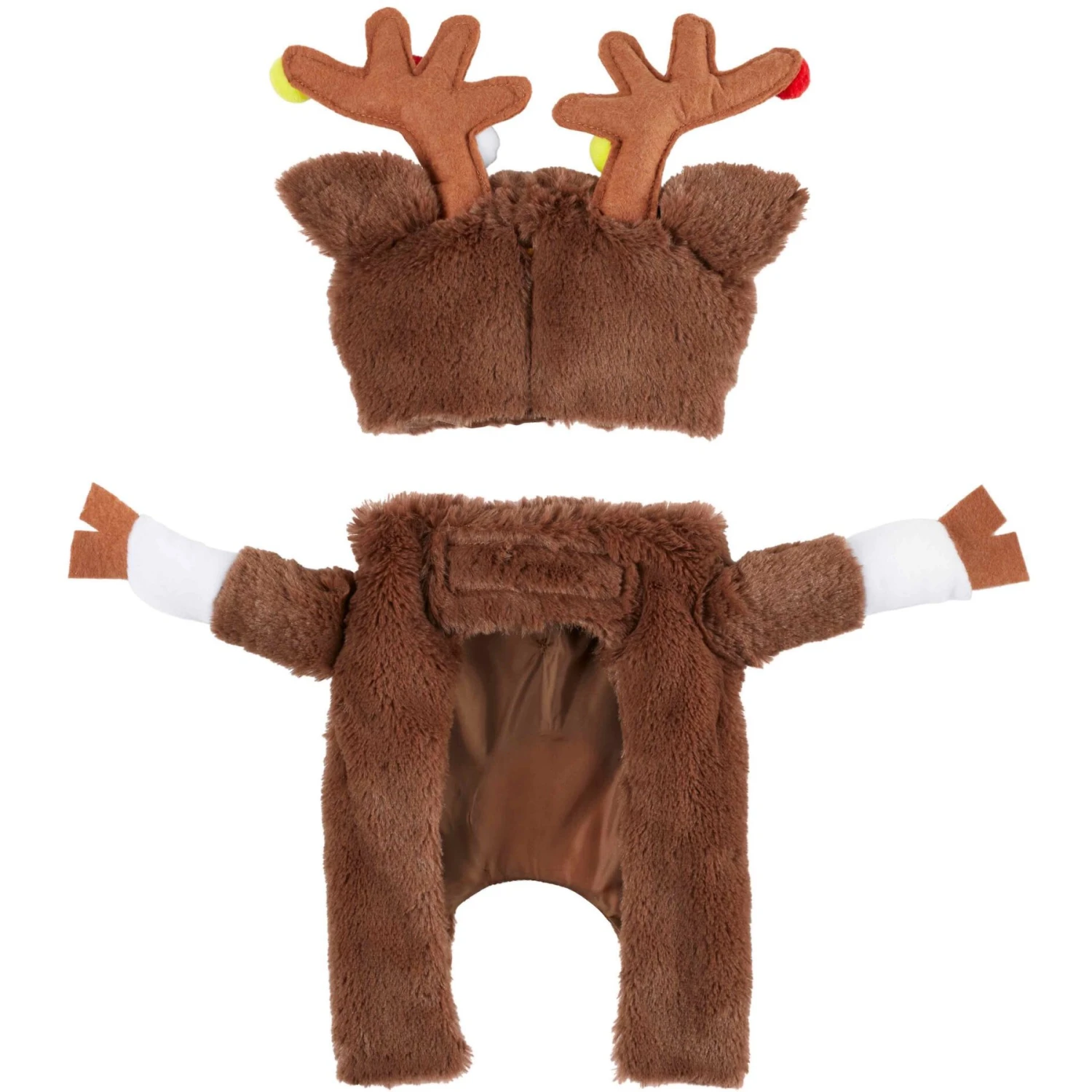 Frisco Front Walking Reindeer Dog & Cat Costume, 1 Count 7 Frisco Front Walking Reindeer Dog & Cat Costume, 1 Count - Image 7