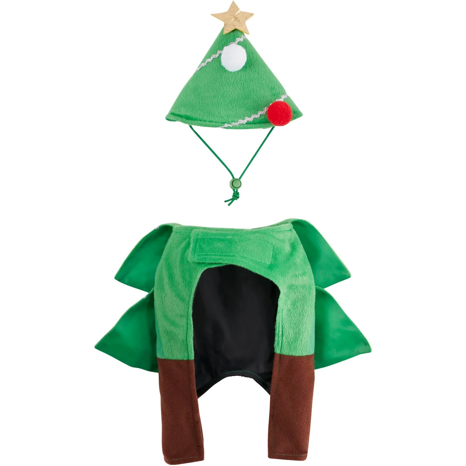Frisco Front Walking Christmas Tree Dog & Cat Costume 5 Frisco Front Walking Christmas Tree Dog & Cat Costume - Image 5