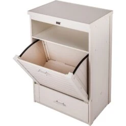 New Age Pet Dog Food Pantry W/ Double Bowl -Dog Supply Store 229987 PT5. AC SS1800 V1586882774