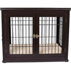 Internet's Best Double Door Furniture Style Dog Crate & End Table -Dog Supply Store 233361 PT6. AC SS1800 V1588165653