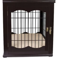 Internet's Best Double Door Furniture Style Dog Crate & End Table -Dog Supply Store 233361 PT7. AC SS1800 V1588165663