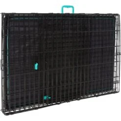 Frisco Heavy Duty Enhanced Lock Double Door Fold & Carry Wire Dog Crate & Mat Kit -Dog Supply Store 233736 PT7. AC SS1800 V1671718799