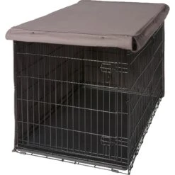 Frisco Crate Cover, Gray -Dog Supply Store 234096 PT4. AC SS1800 V1602883282