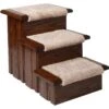 Premier Pet Steps 3 Step Carpet Thread Dog & Cat Stairs