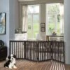 Unipaws 4 Panel Free Standing Dog Gate