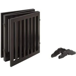 Unipaws 4 Panel Free Standing Dog Gate -Dog Supply Store 241588 PT3. AC SS1800 V1600391775