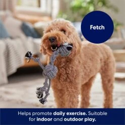 Frisco Zebra Rope Squeaky Dog Toy 8 Frisco Zebra Rope Squeaky Dog Toy -Dog Supply Store 242163 PT3. AC SS1800 V1691785245