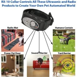 High Tech Pet Products Humane Contain X-10 Electronic Dog Fence Containment System -Dog Supply Store 242714 PT4. AC SS1800 V1608850347