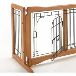 Richell Sitter Freestanding Dog Gate, Autumn Matte -Dog Supply Store 243577 PT5. AC SS1800 V1595564246