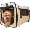 Pet Life Folding Zippered Wire-Framed Dog Crate