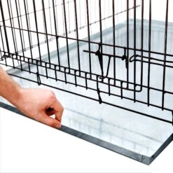 KOPEKS Heavy Duty Multipurpose Replacement Crate Tray, Silver -Dog Supply Store 248616 PT2. AC SS1800 V1597935664