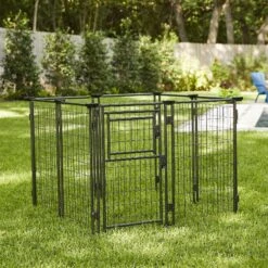 Two By Two Dog Kennel, Black Diamond, 48-in -Dog Supply Store 251782 PT2. AC SS1800 V1600294854