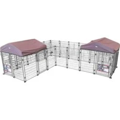 Two By Two Dog Kennel, Black Diamond, 48-in -Dog Supply Store 251782 PT4. AC SS1800 V1600294277