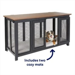 Frisco "Venice" Dog Crate Credenza & Mat Kit -Dog Supply Store 255328 PT3. AC SS1800 V1667228979