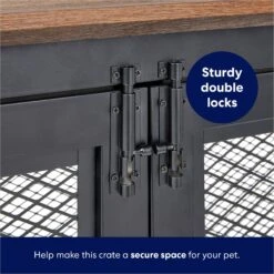 Frisco "Venice" Dog Crate Credenza & Mat Kit -Dog Supply Store 255328 PT5. AC SS1800 V1667227509