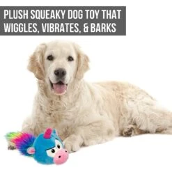Hyper Pet Doggie Pal Unicorn Squeaky Interactive Plush Dog Toy -Dog Supply Store 258938 PT5. AC SS1800 V1605910032