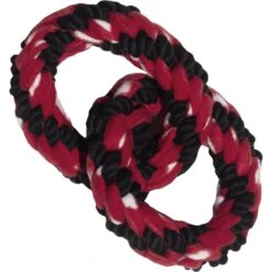 KONG Signature Double Ring Tug Rope Dog Toy