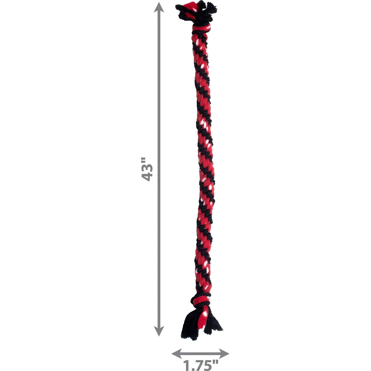 KONG Signature Mega Dual Knot Tug Rope Dog Toy 2 KONG Signature Mega Dual Knot Tug Rope Dog Toy - Image 2