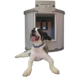 Dog Palace CRB Insulated Heated Dog House -Dog Supply Store 263956 PT3. AC SS1800 V1607992337