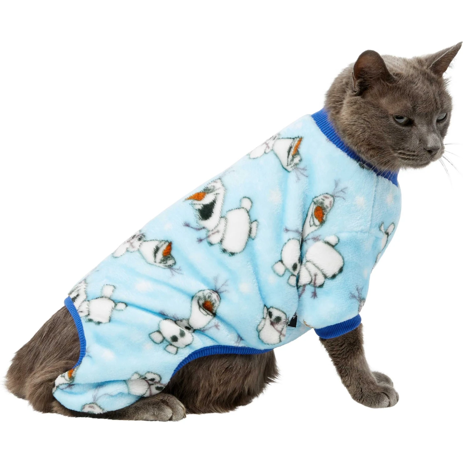 Disney Frozen's Olaf Dog & Cat Plush Fleece PJ 4 Disney Frozen's Olaf Dog & Cat Plush Fleece PJ - Image 4